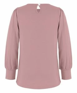 Best Pirce 🎉 Trend Blossoms Dusty Pink Puff-Sleeve Top - 👧 Girls 🧨 -Trend Blossoms-shop zu100516389 alt 2 tm1636036572