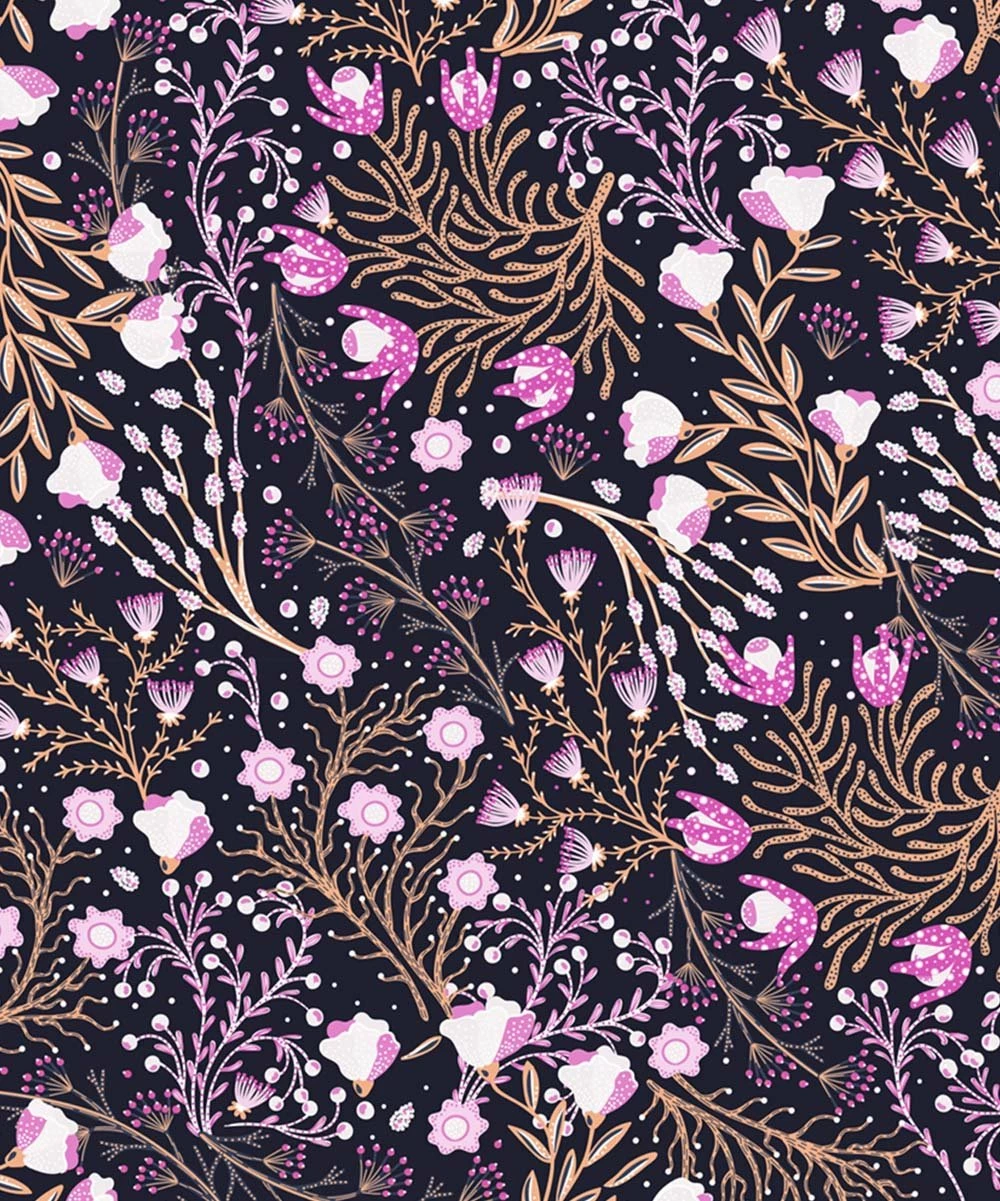 Cheapest ๐ฅฐ Trend Blossoms Dark Purple & Pink Floral Ruffle-Sleeve Tie-Front Crewneck Top - ๐ง Girls ๐ 4 Cheapest ๐ฅฐ Trend Blossoms Dark Purple & Pink Floral Ruffle-Sleeve Tie-Front Crewneck Top - ๐ง Girls ๐ - Image 2