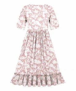 Hot Sale โ Trend Blossoms Pink & White Floral Ruffle-Accent A-Line ๐ Dress - ๐ง Girls ๐ 7 Hot Sale โ Trend Blossoms Pink & White Floral Ruffle-Accent A-Line ๐ Dress - ๐ง Girls ๐ -Trend Blossoms-shop zu102089654 alt 2 tm1639595287