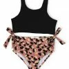Best Sale ๐ Trend Blossoms Pink & Black Abstract Leopard Bow-Accent ๐ Bikini - ๐ง Girls โค๏ธ 2 Best Sale ๐ Trend Blossoms Pink & Black Abstract Leopard Bow-Accent ๐ Bikini - ๐ง Girls โค๏ธ -Trend Blossoms-shop zu102182263 main tm1640027187
