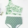 Best deal ๐ Trend Blossoms White Tropical Leaf Cutout Off-Shoulder ๐ Bikini Top & Green Polka Dot Bottoms - ๐ง Girls ๐ 1 Best deal ๐ Trend Blossoms White Tropical Leaf Cutout Off-Shoulder ๐ Bikini Top & Green Polka Dot Bottoms - ๐ง Girls ๐ -Trend Blossoms-shop zu102427963 main tm1640787946