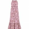Best Pirce ✨ Trend Blossoms Pink Floral Tiered Maxi 👗 Dress - 👧 Girls 🎉 -Trend Blossoms-shop zu102493536 main tm1641233511