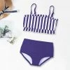 Best Pirce 👍 Trend Blossoms Purple & White Stripe Ruffle 👙 Bikini - 👧 Girls ✔️ 2 Best Pirce 👍 Trend Blossoms Purple & White Stripe Ruffle 👙 Bikini - 👧 Girls ✔️ -Trend Blossoms-shop zu102812786 main tm1642873721