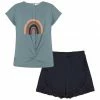 Cheapest ๐คฉ Trend Blossoms Smoky Blue Rainbow Knot-Front Tee & Dark Navy Ruffle Shorts - ๐ง Girls ๐คฉ 1 Cheapest ๐คฉ Trend Blossoms Smoky Blue Rainbow Knot-Front Tee & Dark Navy Ruffle Shorts - ๐ง Girls ๐คฉ -Trend Blossoms-shop zu103432672 main tm1645836135
