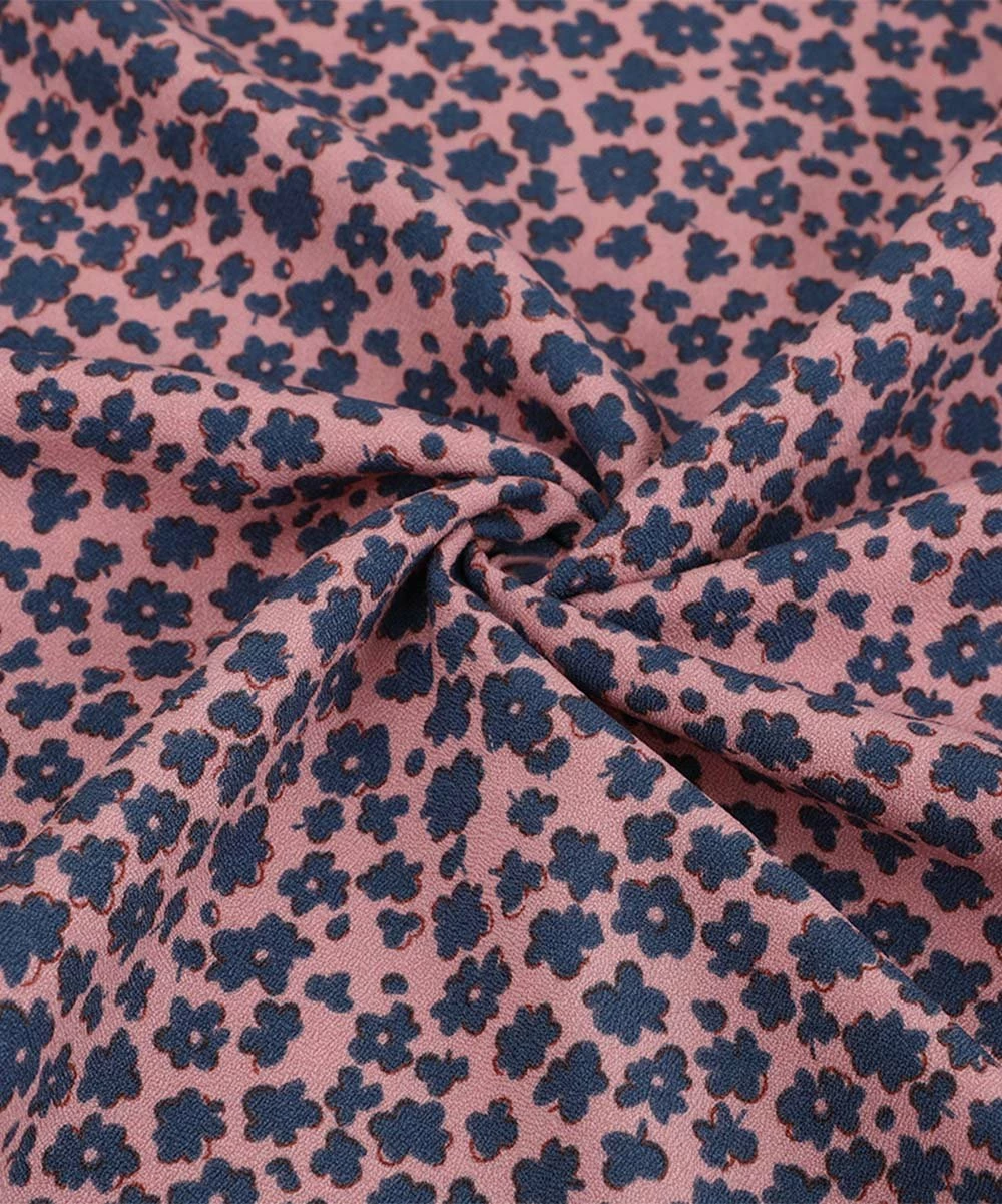 Best Pirce ✔️ Trend Blossoms Pink & Navy Floral Bow-Accent 👗 Skirt - 👧 Girls 🥰 5 Best Pirce ✔️ Trend Blossoms Pink & Navy Floral Bow-Accent 👗 Skirt - 👧 Girls 🥰 - Image 3