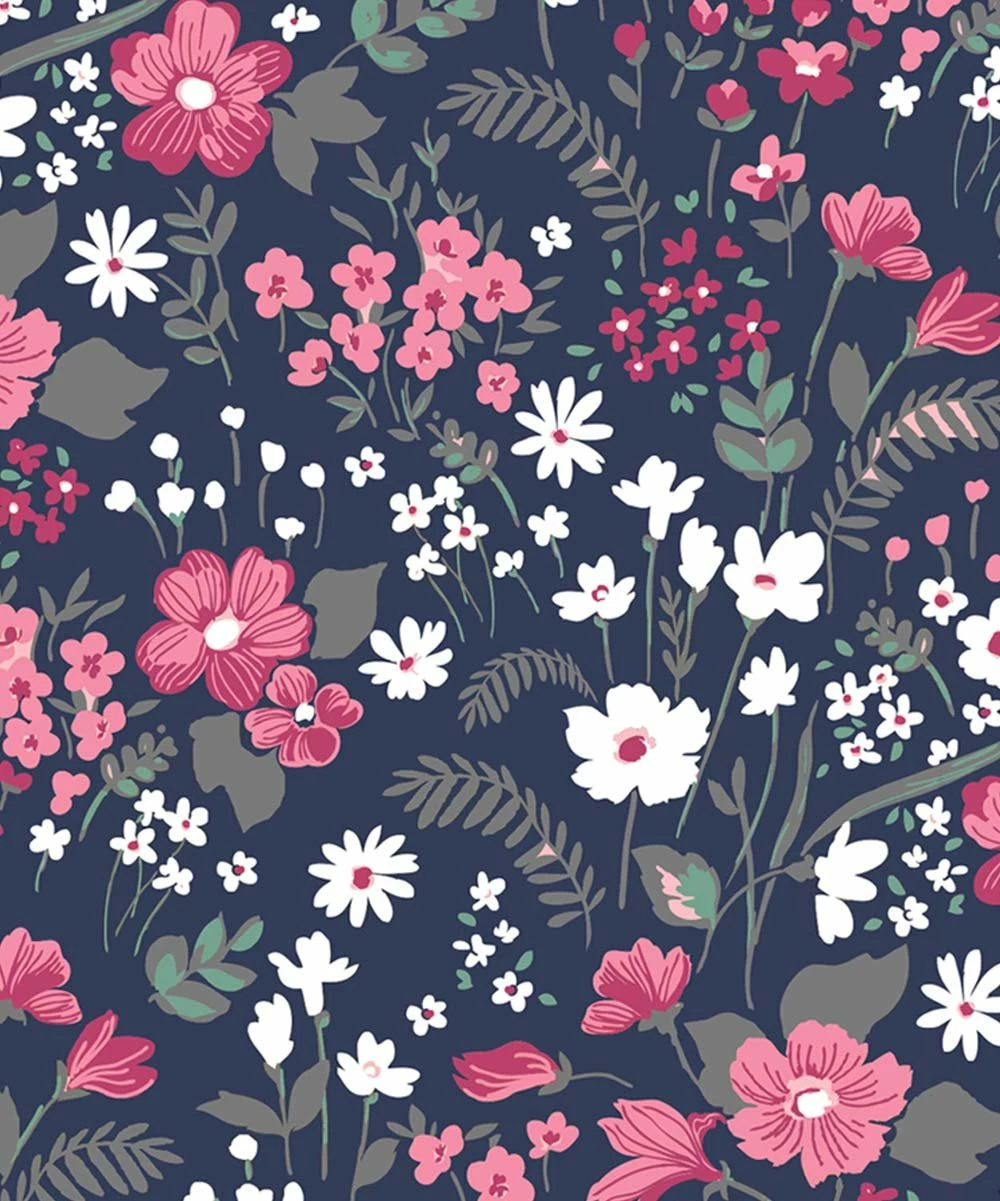 Best deal ๐งจ Trend Blossoms Dusty Pink Ruffle-Sleeve Top & Navy Floral Belted Maxi ๐ Skirt - ๐ง Girls โค๏ธ 4 Best deal ๐งจ Trend Blossoms Dusty Pink Ruffle-Sleeve Top & Navy Floral Belted Maxi ๐ Skirt - ๐ง Girls โค๏ธ - Image 2