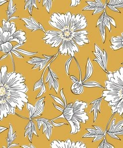 Deals 🤩 Trend Blossoms Dark Navy Knot-Front Tee & Mustard Floral Shorts - 👧 Girls 🔔 -Trend Blossoms-shop zu104256643 alt 2 tm1647621739