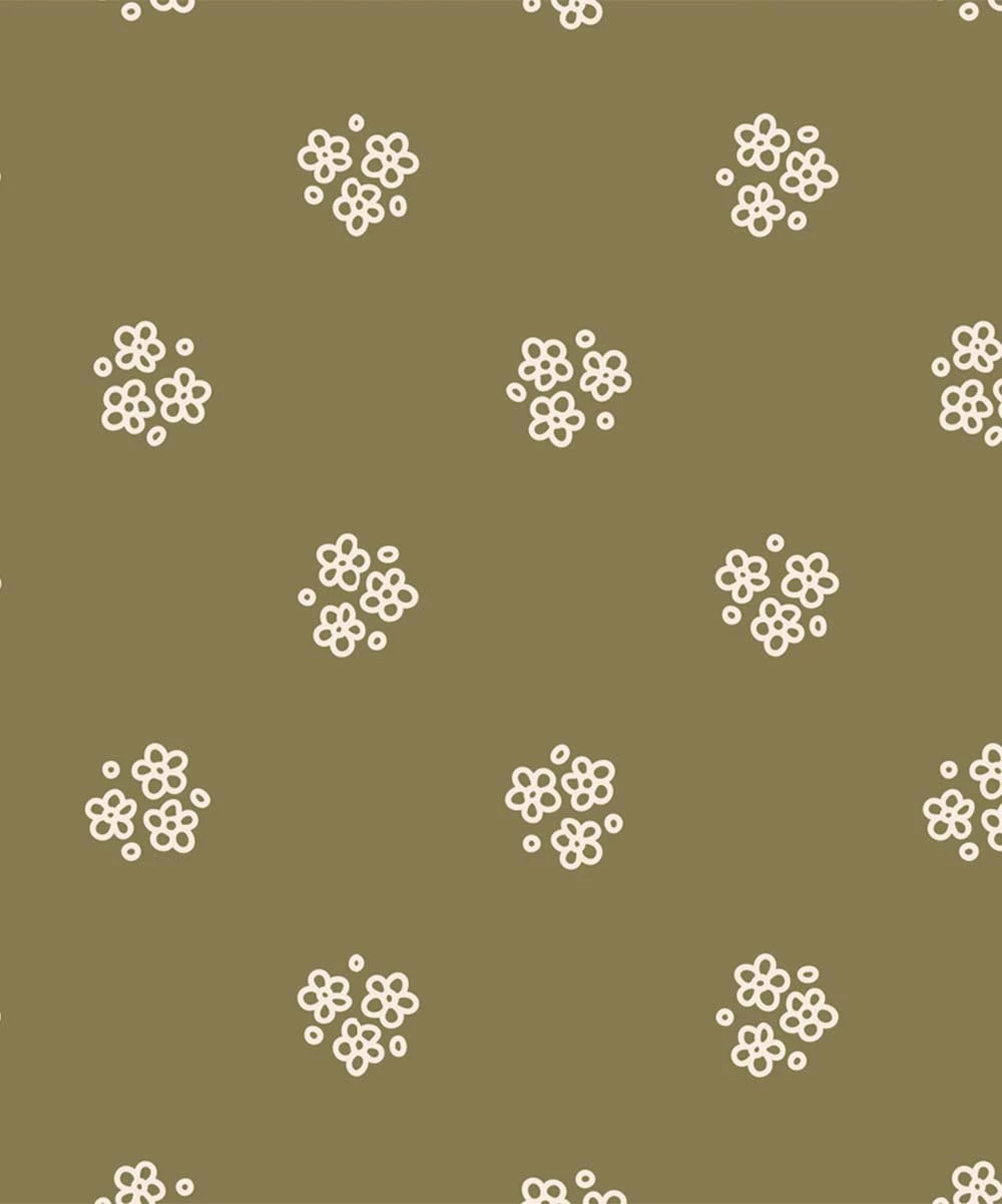 Top 10 🤩 Trend Blossoms Olive Floral Angel-Sleeve Ruffle-Hem Maxi 👗 Dress - 👧 Girls 🌟 5 Top 10 🤩 Trend Blossoms Olive Floral Angel-Sleeve Ruffle-Hem Maxi 👗 Dress - 👧 Girls 🌟 - Image 3