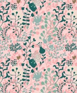 Cheap 👏 Trend Blossoms Light Pink & Teal Floral Angel-Sleeve Maxi 👗 Dress - 👧 Girls 💯 -Trend Blossoms-shop zu104293035 alt 2 tm1647965115