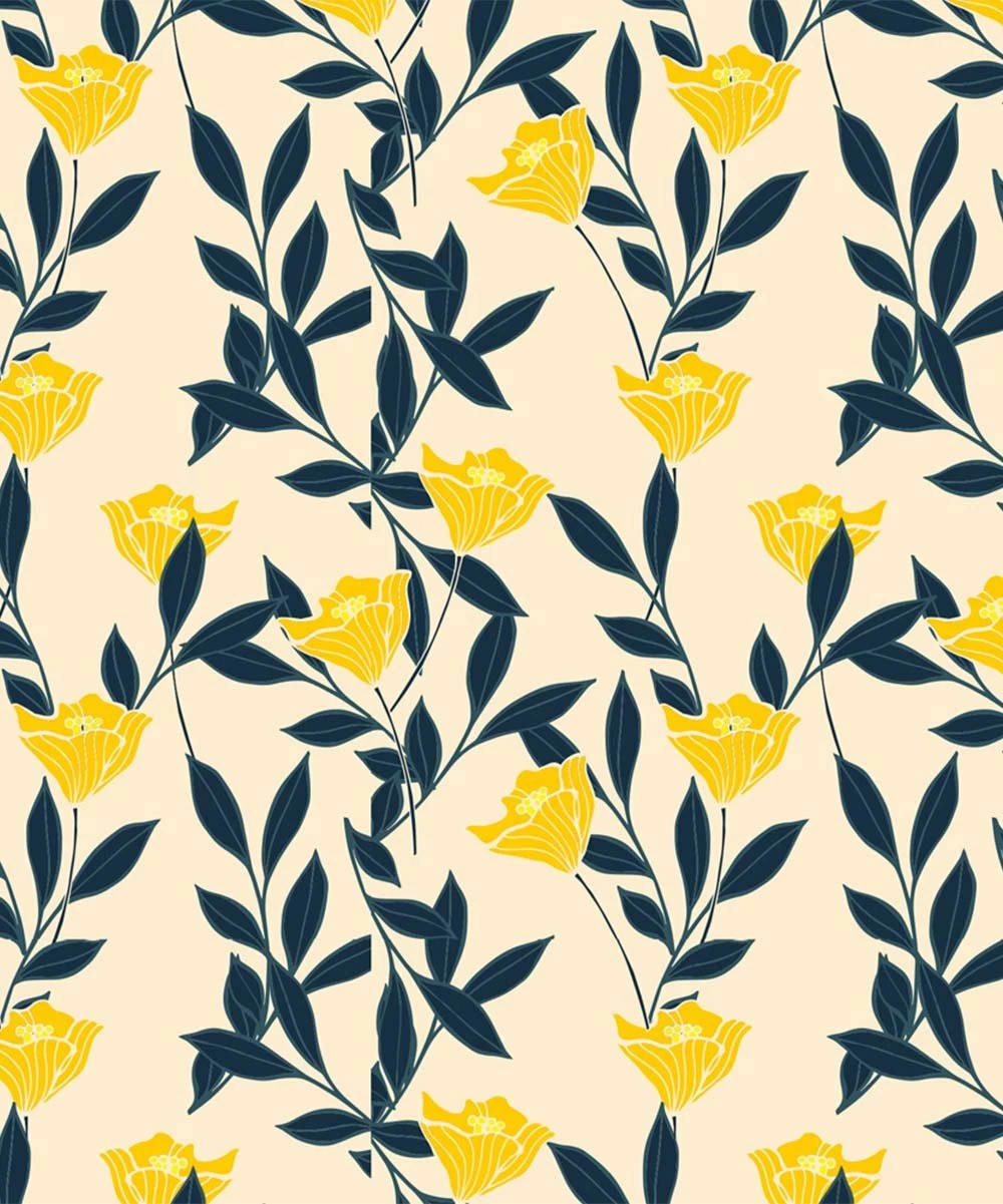 Cheap โ๏ธ Trend Blossoms Yellow & Navy Floral Tiered Sleeveless Maxi ๐ Dress - ๐ง Girls โค๏ธ 4 Cheap โ๏ธ Trend Blossoms Yellow & Navy Floral Tiered Sleeveless Maxi ๐ Dress - ๐ง Girls โค๏ธ - Image 2