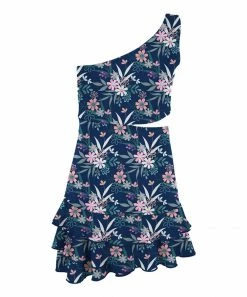 Coupon 👍 Trend Blossoms Navy & Light Pink Floral One-Shoulder Ruffle-Hem 👗 Dress - 👧 Girls 😉 6 Coupon 👍 Trend Blossoms Navy & Light Pink Floral One-Shoulder Ruffle-Hem 👗 Dress - 👧 Girls 😉 -Trend Blossoms-shop zu104615367 alt 1 tm1648840422