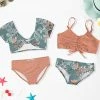 Cheap ๐ฅ Trend Blossoms Dusty Turquoise & Peach Floral Knot-Front ๐ Bikini Set - ๐ง Girls ๐ 2 Cheap ๐ฅ Trend Blossoms Dusty Turquoise & Peach Floral Knot-Front ๐ Bikini Set - ๐ง Girls ๐ -Trend Blossoms-shop zu104994060 main tm1649943606