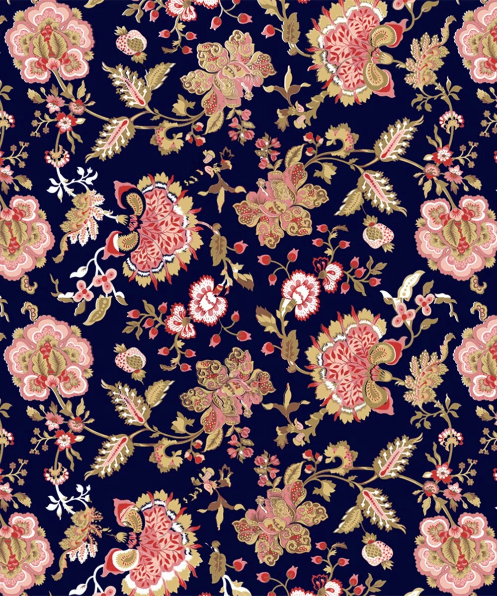 Wholesale ๐งจ Trend Blossoms Navy & Light Pink Floral Belted Sleeveless Jumpsuit - ๐ง Girls โ๏ธ 5 Wholesale ๐งจ Trend Blossoms Navy & Light Pink Floral Belted Sleeveless Jumpsuit - ๐ง Girls โ๏ธ - Image 3