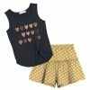 Cheapest ⌛ Trend Blossoms Navy Hearts Front-Knot Tank & Polka Dot High-Waist Shorts - 👧 Girls ⌛ -Trend Blossoms-shop zu105131907 main tm1650478906