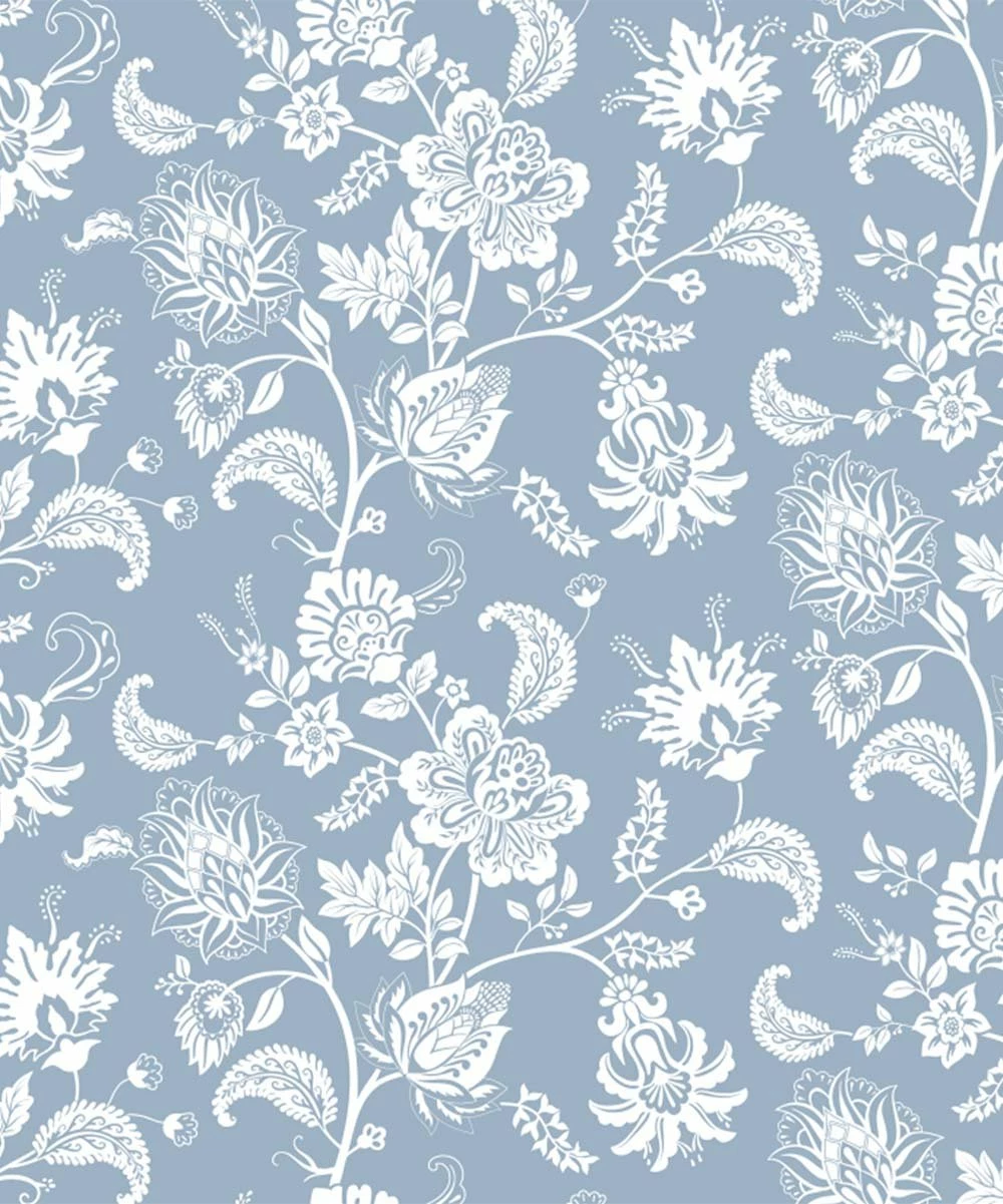 Budget 🤩 Trend Blossoms Blue Floral Knot-Front Crewneck Tee & Gray Blue Floral Hi-Low 👗 Skirt - 👧 Girls 🛒 4 Budget 🤩 Trend Blossoms Blue Floral Knot-Front Crewneck Tee & Gray Blue Floral Hi-Low 👗 Skirt - 👧 Girls 🛒 - Image 2