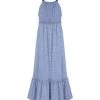 Promo 👏 Trend Blossoms Blue Gingham Sleeveless Maxi 👗 Dress - 👧 Girls 🤩 -Trend Blossoms-shop zu105837766 main tm1652801264