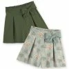 Best Sale 💯 Trend Blossoms Army Green & Dusty Mint Floral Bow-Accent Shorts Set - 👧 Girls 🛒 2 Best Sale 💯 Trend Blossoms Army Green & Dusty Mint Floral Bow-Accent Shorts Set - 👧 Girls 🛒 -Trend Blossoms-shop zu105973009 main tm1653063377