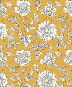 Coupon 🧨 Trend Blossoms White 'Sunshine' Front-Tie Tee & Mustard Floral Ruffle Hi-Low 👗 Skirt - 👧 Girls 🌟 -Trend Blossoms-shop zu106276097 alt 1 tm1654281562