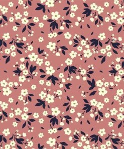 Coupon 🛒 Trend Blossoms Dark Navy Angel-Sleeve Top & Pink & Cream Floral A-Line 👗 Skirt - 👧 Girls 😍 -Trend Blossoms-shop zu106276100 alt 2 tm1654281562