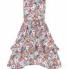 Promo 👍 Trend Blossoms Dusty Pink Floral Sleeveless Handkerchief 👗 Dress - 👧 Girls 👏 -Trend Blossoms-shop zu106501927 main tm1655237359
