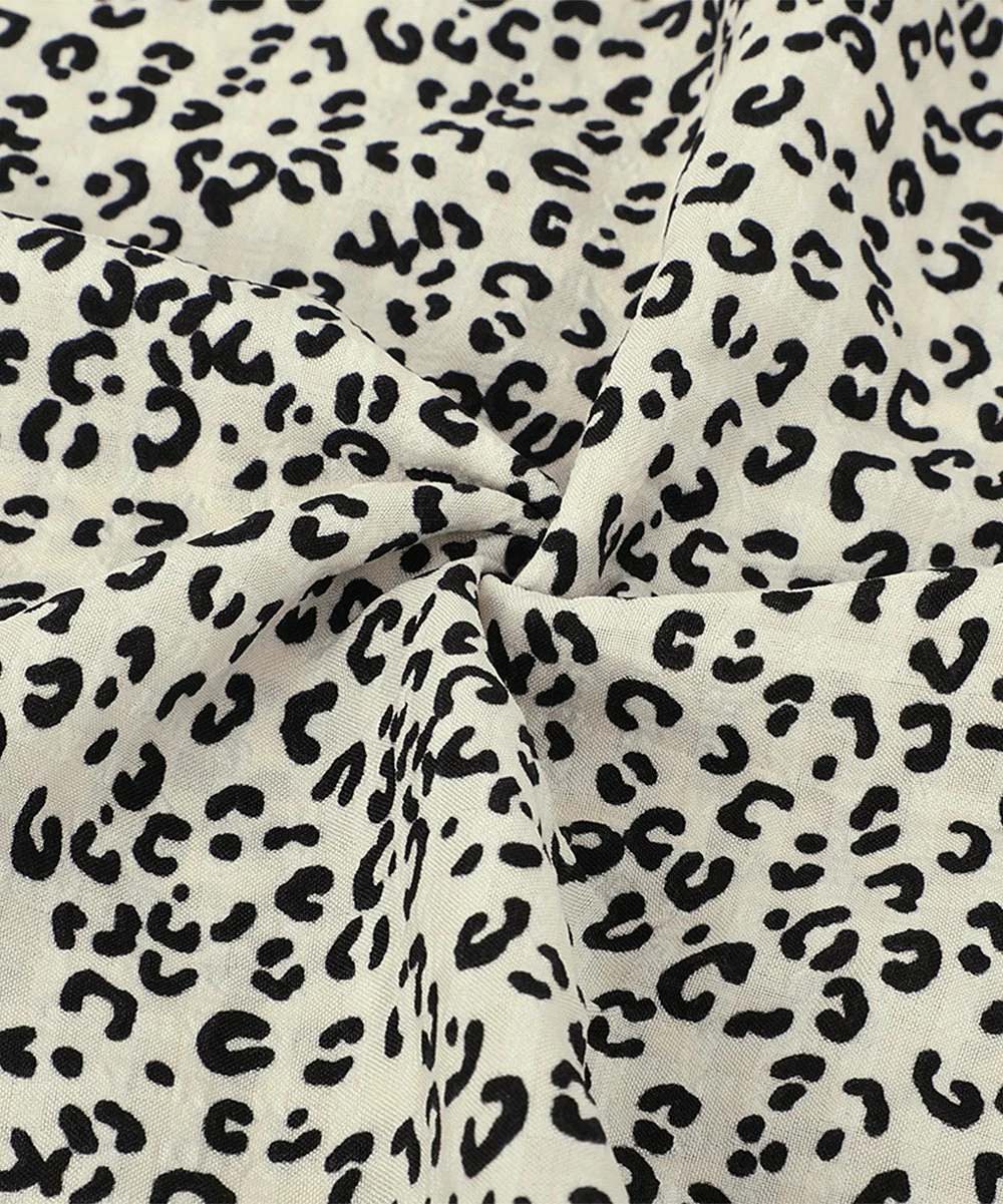 Cheap ๐ Trend Blossoms Army Green Ruffle-Accent Crop Top & Cream Leopard A-Line ๐ Skirt - ๐ง Girls ๐ฏ 5 Cheap ๐ Trend Blossoms Army Green Ruffle-Accent Crop Top & Cream Leopard A-Line ๐ Skirt - ๐ง Girls ๐ฏ - Image 3