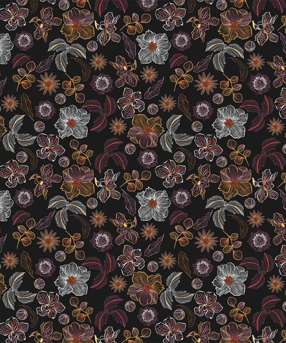 Best Pirce ๐ Trend Blossoms Black & Mustard Floral Tie-Belt Flutter-Sleeve V-Neck Jumpsuit - ๐ง Girls โ๏ธ 5 Best Pirce ๐ Trend Blossoms Black & Mustard Floral Tie-Belt Flutter-Sleeve V-Neck Jumpsuit - ๐ง Girls โ๏ธ - Image 3