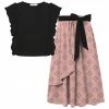 Deals ✔️ Trend Blossoms Black Angel-Sleeve Top & Dusty Pink Geometric Bow-Belt Maxi 👗 Skirt - 👧 Girls 👏 1 Deals ✔️ Trend Blossoms Black Angel-Sleeve Top & Dusty Pink Geometric Bow-Belt Maxi 👗 Skirt - 👧 Girls 👏 -Trend Blossoms-shop zu107416716 main tm1657891674