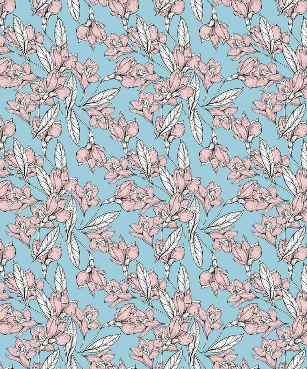 Deals ๐ Trend Blossoms Light Pink Knot-Hem Tee & Light Blue Floral Hi-Low ๐ Skirt - ๐ง Girls ๐ 5 Deals ๐ Trend Blossoms Light Pink Knot-Hem Tee & Light Blue Floral Hi-Low ๐ Skirt - ๐ง Girls ๐ - Image 3