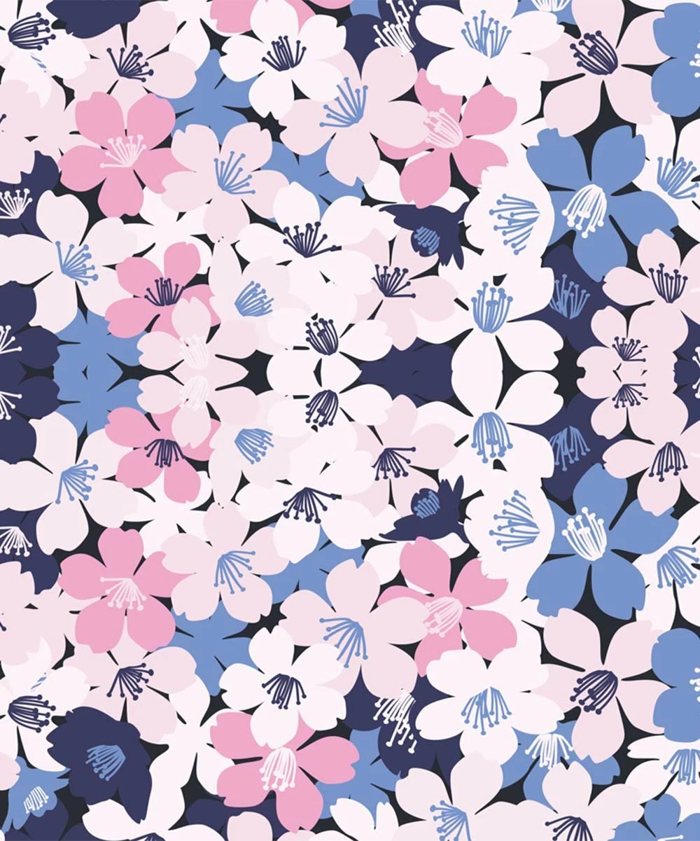 Buy ๐งจ Trend Blossoms Dusty Blue & Light Pink Floral Bow-Belt Sleeveless Palazzo Jumpsuit - ๐ง Girls ๐ 4 Buy ๐งจ Trend Blossoms Dusty Blue & Light Pink Floral Bow-Belt Sleeveless Palazzo Jumpsuit - ๐ง Girls ๐ - Image 2