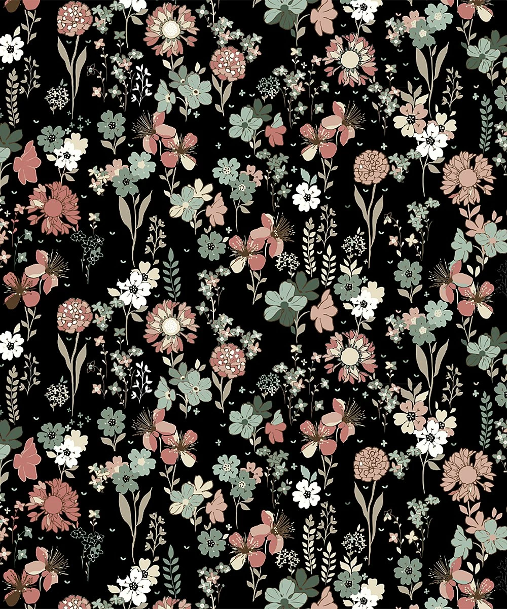 Best Sale ๐ฅฐ Trend Blossoms Black & Dusty Pink Floral Tiered Flare Pants - ๐ง Girls โ๏ธ 5 Best Sale ๐ฅฐ Trend Blossoms Black & Dusty Pink Floral Tiered Flare Pants - ๐ง Girls โ๏ธ - Image 3