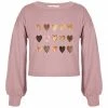 Promo ๐ Trend Blossoms Dusty Pink Heart Puff-Sleeve Crewneck Top - ๐ง Girls ๐คฉ 1 Promo ๐ Trend Blossoms Dusty Pink Heart Puff-Sleeve Crewneck Top - ๐ง Girls ๐คฉ -Trend Blossoms-shop zu108166175 main tm1660226208