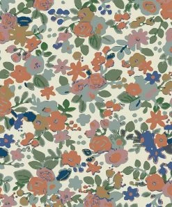 Deals 🥰 Trend Blossoms Burnt Orange Stripe Puff-Sleeve Top & Cream Floral Flare Pants - 👧 Girls 😀 -Trend Blossoms-shop zu108168820 alt 2 tm1660689291