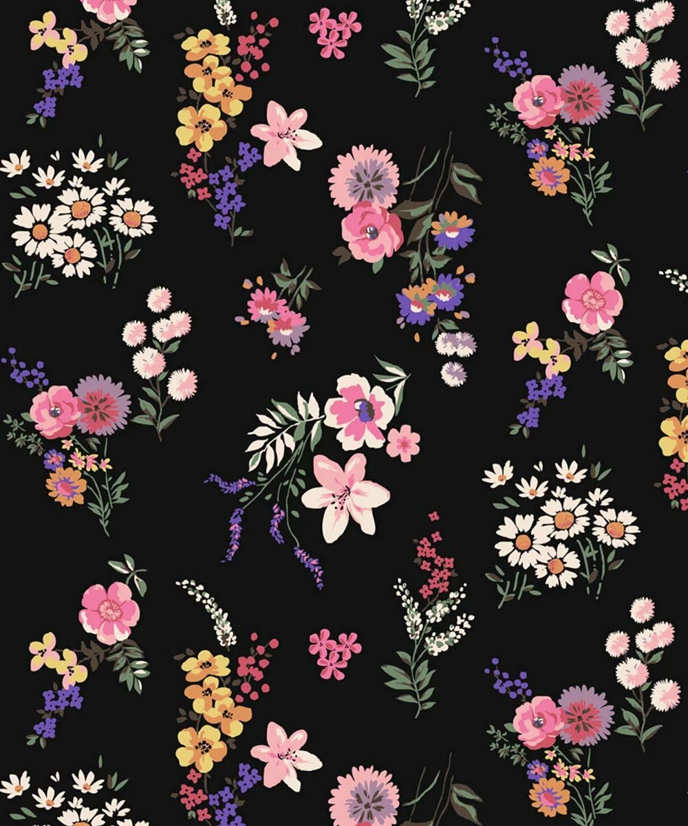 Cheap ๐ Trend Blossoms Black Crewneck Top & Floral Hi-Low ๐ Skirt - ๐ง Girls โญ 5 Cheap ๐ Trend Blossoms Black Crewneck Top & Floral Hi-Low ๐ Skirt - ๐ง Girls โญ - Image 3