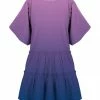 Cheap ⌛ Trend Blossoms Purple & Blue Ombré Bell-Sleeve A-Line 👗 Dress - 👧 Girls ❤️ -Trend Blossoms-shop zu108257318 main tm1660823475
