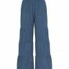 Best reviews of 🎁 Trend Blossoms Blue Chambray Tiered Wide-Leg Pants - 👧 Girls 🔔 -Trend Blossoms-shop zu108300388 main tm1660920813