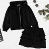 Coupon โค๏ธ Trend Blossoms Black Ruffle-Accent Zip-Up Hoodie & Shorts - ๐ง Girls ๐ฅฐ 2 Coupon โค๏ธ Trend Blossoms Black Ruffle-Accent Zip-Up Hoodie & Shorts - ๐ง Girls ๐ฅฐ -Trend Blossoms-shop zu108302084 main tm1660920813