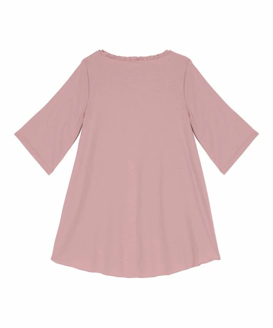 Best Sale ๐ Trend Blossoms Pink Ruffle-Accent Tiered Open Cardigan - ๐ง Girls ๐ 4 Best Sale ๐ Trend Blossoms Pink Ruffle-Accent Tiered Open Cardigan - ๐ง Girls ๐ - Image 2