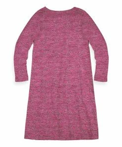 Promo ❤️ Trend Blossoms Heather Hot Pink Space-Dye Pocket Longline Open Cardigan - 👧 Girls 🥰 -Trend Blossoms-shop zu108372274 alt 6 tm1663269196