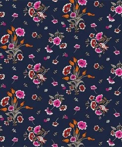 Outlet 👏 Trend Blossoms Navy & Pink Floral Ruffle-Accent Bow-Belt Joggers - 👧 Girls 🔔 7 Outlet 👏 Trend Blossoms Navy & Pink Floral Ruffle-Accent Bow-Belt Joggers - 👧 Girls 🔔 -Trend Blossoms-shop zu108445031 alt 2 tm1661518843