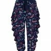 Outlet 👏 Trend Blossoms Navy & Pink Floral Ruffle-Accent Bow-Belt Joggers - 👧 Girls 🔔 2 Outlet 👏 Trend Blossoms Navy & Pink Floral Ruffle-Accent Bow-Belt Joggers - 👧 Girls 🔔 -Trend Blossoms-shop zu108445031 main tm1661518843