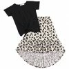 Best Sale 💯 Trend Blossoms Black Tie-Front Tee & White Leopard Hi-Low 👗 Skirt - 👧 Girls 🔥 2 Best Sale 💯 Trend Blossoms Black Tie-Front Tee & White Leopard Hi-Low 👗 Skirt - 👧 Girls 🔥 -Trend Blossoms-shop zu108639382 main tm1661955682