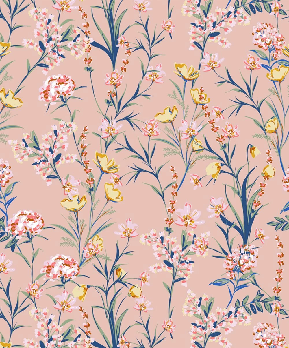 Best Pirce ✔️ Trend Blossoms Light Peach Pink Floral Tiered Puff-Sleeve Peasant 👗 Dress - 👧 Girls 🥰 4 Best Pirce ✔️ Trend Blossoms Light Peach Pink Floral Tiered Puff-Sleeve Peasant 👗 Dress - 👧 Girls 🥰 - Image 2