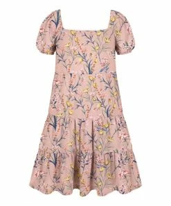 Best Pirce ✔️ Trend Blossoms Light Peach Pink Floral Tiered Puff-Sleeve Peasant 👗 Dress - 👧 Girls 🥰 7 Best Pirce ✔️ Trend Blossoms Light Peach Pink Floral Tiered Puff-Sleeve Peasant 👗 Dress - 👧 Girls 🥰 -Trend Blossoms-shop zu108643738 alt 6 tm1661955682