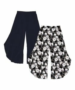 Cheap 💯 Trend Blossoms Dark Navy Gray & Black Floral Palazzo Pants Set - 👧 Girls ⭐ 6 Cheap 💯 Trend Blossoms Dark Navy Gray & Black Floral Palazzo Pants Set - 👧 Girls ⭐ -Trend Blossoms-shop zu108643739 alt 1 tm1661955682