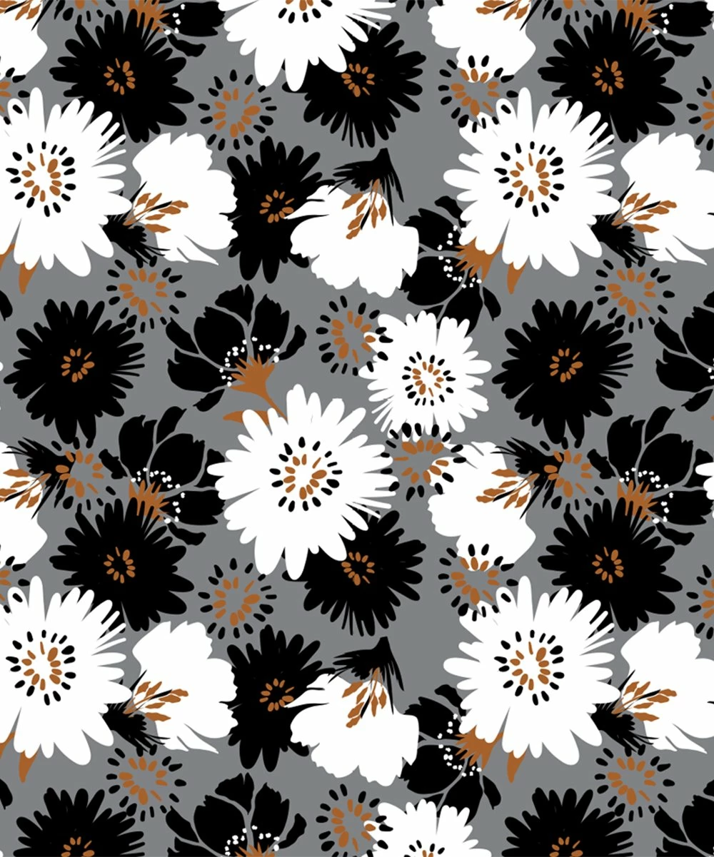 Cheap 💯 Trend Blossoms Dark Navy Gray & Black Floral Palazzo Pants Set - 👧 Girls ⭐ 5 Cheap 💯 Trend Blossoms Dark Navy Gray & Black Floral Palazzo Pants Set - 👧 Girls ⭐ - Image 3