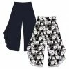 Cheap 💯 Trend Blossoms Dark Navy Gray & Black Floral Palazzo Pants Set - 👧 Girls ⭐ -Trend Blossoms-shop zu108643739 main tm1661955682