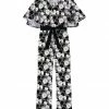 Cheap 🌟 Trend Blossoms Gray & Black Floral Tie-Sash Flutter-Sleeve Jumpsuit - 👧 Girls 🎁 1 Cheap 🌟 Trend Blossoms Gray & Black Floral Tie-Sash Flutter-Sleeve Jumpsuit - 👧 Girls 🎁 -Trend Blossoms-shop zu108643740 main tm1661955682