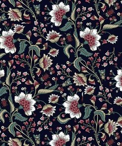 Cheap 💯 Trend Blossoms Dark Navy Ruffle-Accent Long-Sleeve Top & Floral Leggings - 👧 Girls 🛒 -Trend Blossoms-shop zu108722047 alt 2 tm1662470552