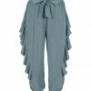 Flash Sale โ Trend Blossoms Dusty Turquoise Ruffle-Accent Bow-Belt Joggers - ๐ง Girls ๐งจ 1 Flash Sale โ Trend Blossoms Dusty Turquoise Ruffle-Accent Bow-Belt Joggers - ๐ง Girls ๐งจ -Trend Blossoms-shop zu108728191 main tm1662470552