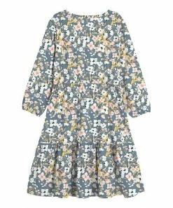 Best Pirce 👍 Trend Blossoms Dusty Blue & Mustard Floral Bow-Accent Ruffle-Hem A-Line 👗 Dress - 👧 Girls 🎉 7 Best Pirce 👍 Trend Blossoms Dusty Blue & Mustard Floral Bow-Accent Ruffle-Hem A-Line 👗 Dress - 👧 Girls 🎉 -Trend Blossoms-shop zu109043755 alt 2 tm1663592416